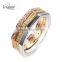 Multi-color Charming wholesale jewelry fashion diamond engagement ring zircon ring