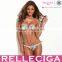 The Belle of the Beach - RELLECIGA Full-Lined Flirty Jungle Pattern Hot Girl Sexy Bikini Set with Removable Padding