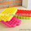 Beehive Outset Small Ice Cube Tray Durable Flexible Silicone 34 Hexagon Shaped Cubes