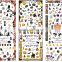 2015 hot sale Chritmas and Halloween stickers nail
