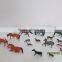 miniature plastic model animal for HO scale, 1/87 scale resin plastic artificial model horse