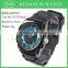 Stainless steel back water resistant quartz watch