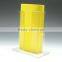 Customed Bank Style Multi Pocket acrylic universal stand holder/display
