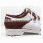 high quality breathable PU sport casual shoes for women