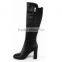 2015 new arrival leather women over the knee boots