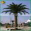 Top quality artificial palm tree fiberglass artificial date palm tree