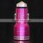 Metal car charger 3.1A dual USB port