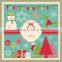 Lovely Christmas card greeting card new year card printing