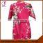 2304 Children Peacock Silk Robe Baby Robe