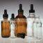 4oz amber boston oil bottle with cap