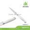Soft touch silicone knife set stainless steel knife wooden block