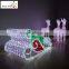 Fashion Santa Ride shaped 3d led outdoor christmas decor lighted santa claus and reindeer outdoor decorations lighted