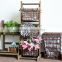 korea country style sundries collect ,magazine ,book rack wooden bracketplant shelf
