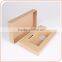 simple brown kraft paper box packaging for mobile phone with lids