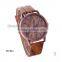 2016 new eight wood color cheap wooden watch