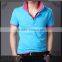 Cotton spandex polo shirt for men in cheapest price