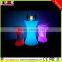 LED bar light up furniture/led cocktail bar table with chairs for party