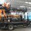 hot selling 200m deep truck mounted water well drilling rigs,used portable water well drilling rigs for sale