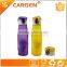 BPA free durable frosted fruit infuser water bottle