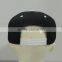 blank contrast color flat brim snapback hat