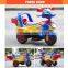Crazy selling kids remote control ride on plastic motorcycle for sale