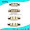 Hot 6v led festoon bulbs C5W 5630 9smd 39mm