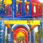full cover inflatable volleyball court