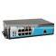 2016 New hot 8 port Gigabit Switch POE with 1 10/100/1000mbps RJ45 uplink