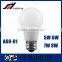 2016 Hot Sale A60 5W 6W 7W 8W 85-265V E27/ B22 Led Light Bulb