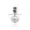 Love Letter Symbol Pendant Charms Couple Wedding Jewelry