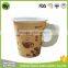 7oz disposable hot drink paper cup with handle