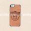 Universal PC and Wood Phone Case With Press Key Custom Design Case for Iphone 6/6 Plus