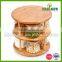 Glass Storage Containers Set With Bamboo Lid