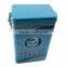 High-end Plain Metal Milk Tin Box With Lock