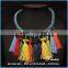 beaded bib necklace