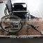 X-801-1 Surface Wheelchair Restraint System Locked in Notched Tracks