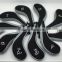 Gray Neoprene Long Sleeve Zipper Golf Club Iron Putter Head Cover Sock Skin 10 pc
