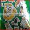 tigers design puffy stickers