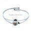 925 Sterling Silver Imitation Jewellery Fashion Enamel Bird Bangle