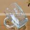 Transparent Glass Beer Mug With Handle Large Capacity