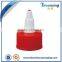 plastic pull up cap liquid detergent bottle
