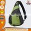promotion black single backpack triangle bag