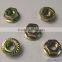 DIN6923 flange nut with CR3 zinc plated
