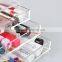 Fashion Acrylic makeup organizer with 3 drawers/Acrylic case/acrylic cosmetic box