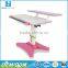 Portable ergonomic height adjustable desk for kids