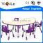 Preschool Desk Plastic Table Plastic Chair for Children