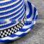 Kids Boy and Girls Catalina Sun Hat Handwoven Raffia Straw Sun Hat Bucket