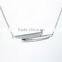 2016 New Design Solid 925 Silver Fashion Jewellery Long Chain Necklace