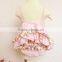 pink Toddler Outfit Girls Clothes Ruffled Bloomers Damask Swing Top Toddler Girl's Clothes Set Includes Top and bottoms