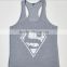 Brand name mens clothing custom gym stringer vest, workout tank top